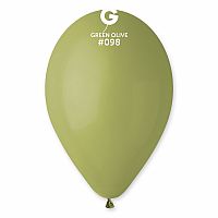 Balónik 26cm/10" #098 olivový