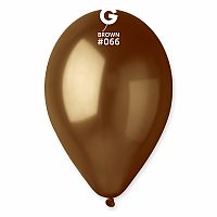 Balónik 26cm/10" #066 hnedý 100 ks