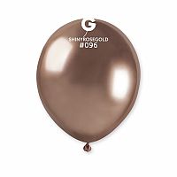 Balónik SHINY 13cm/5" #096 rosegold 100 ks