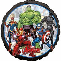 Fóliový balónek kruh - Avengers Power Unite 43cm