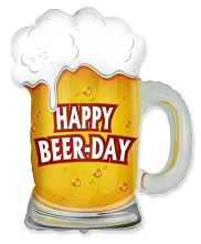 Fóliový balónik Pivo Happy Beer-day 68 cm