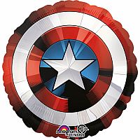 Foliový balonek Jumbo Avengers - štít 71 cm