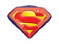 Fóliový balónik odznak Superman 66 cm