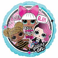Fóliový balónik LOL Surprise - Glam Glitter 43 cm