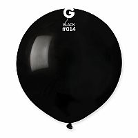 Balónek 48cm/19" #014 černý 25 ks
