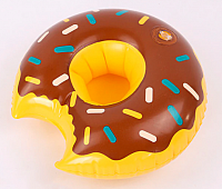 Nafukovací držák na nápoje Hnědý donut