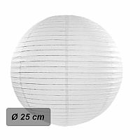 Lampion kulatý 25 cm šampáň