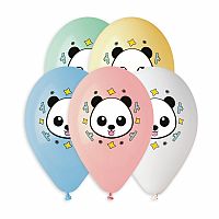 Latexový balónik pastel - Panda 33cm