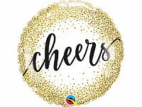 Fóliový balónik Kruh - Cheers! 45cm