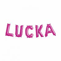 !VÝPRODEJ! Balónkový nápis - Lucka (Balónkový nápis - Lucka)