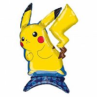 Stojící balonek Pokemon - Pikachu 45 x 61 cm