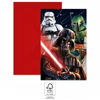 EKO Pozvánky a obálky Star Wars - Galaxie 6ks