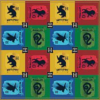 Papírové ubrousky Harry Potter - Bradavické koleje - 20 ks
