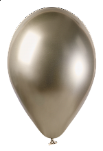 Balónek 33cm/13" #085 SHINY prosecco 50ks