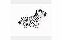 Chodící balónek - zebra 76 cm