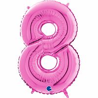 Číslice 8 fuchsia (66cm,26")