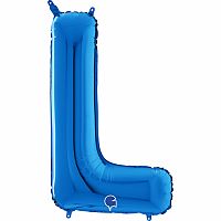 Písmeno modré L (66cm,26")