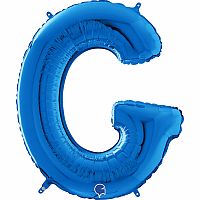 Písmeno modré G (66cm,26")