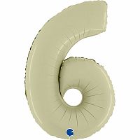 Číslice 6 olivová (66cm,26")