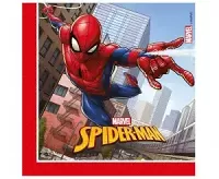 Papírové party ubrousky Spiderman - Crime Fighter 20 ks