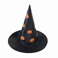 Čarodějnický klobouk s dýněmi