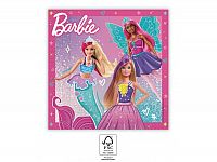 Papírové ubrousky panenky Barbie 20 ks