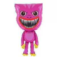 Fóliový balónik Huggy Wuggy ružový