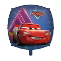 Fóliový balónik Cars 3 - štvorec