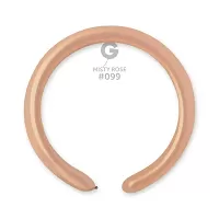 Balónik modelovací #099 hmlisto ružová (100ks/bal)