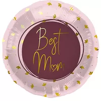 Foliový balonek vínový Best Mom 45 cm