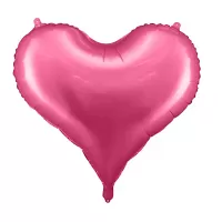 Fóliový balónik srdca tmavo ružové 75 cm
