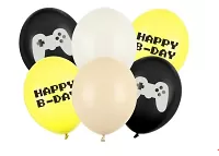 Latexové balonky Gamer 30 cm - 6 ks