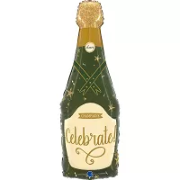 Fóliový balónik Fľaša šampanského 94 cm