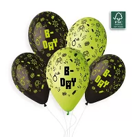 Latexový balónik s potlačou Minecraft TNT B-DAY