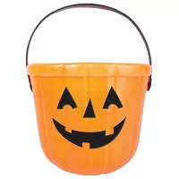 Halloween - malý kyblík na koledu dýně