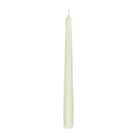 Dlouhá svíčka krémová 24 cm