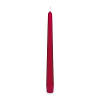 Dlouhá svíčka tmavě červená 24 cm