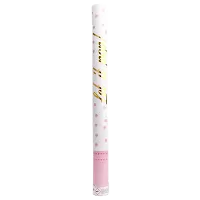 Vystřelovací konfety růžová kolečka 60 cm