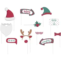 Vanoční sada pro fotokoutek - HOLLY JOLLY 12ks