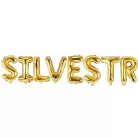 Fóliový balónkový nápis Silvestr