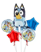 Súprava fóliových balónikov Bluey 5 ks