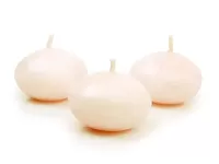 Svíčka plovoucí krémová 4 cm