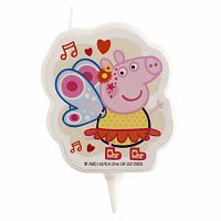 Dortová svíčka 2D - Prasátko Peppa