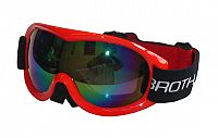 BROTHER B259-CRV lyžiarske okuliare, dvojsklo, červené