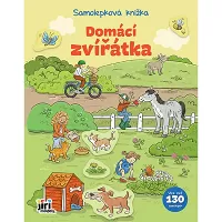 Samolepková knížka Pejsci a kočičky