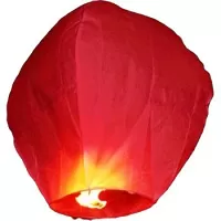 Lampion štěstí červený