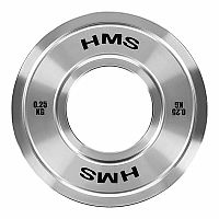Oceľový olympijský kotúč HMS TOS02 0,25 kg