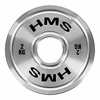 Oceľový olympijský kotúč HMS TOS20 2 kg
