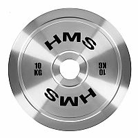 Oceľový olympijský kotúč HMS TOS100 10 kg