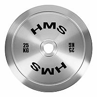 Oceľový olympijský kotúč HMS TOS250 25 kg